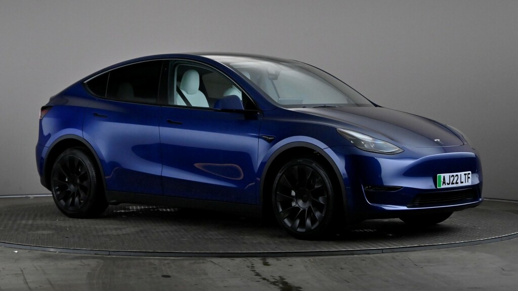 Tesla Model Y Long Range Awd Blue