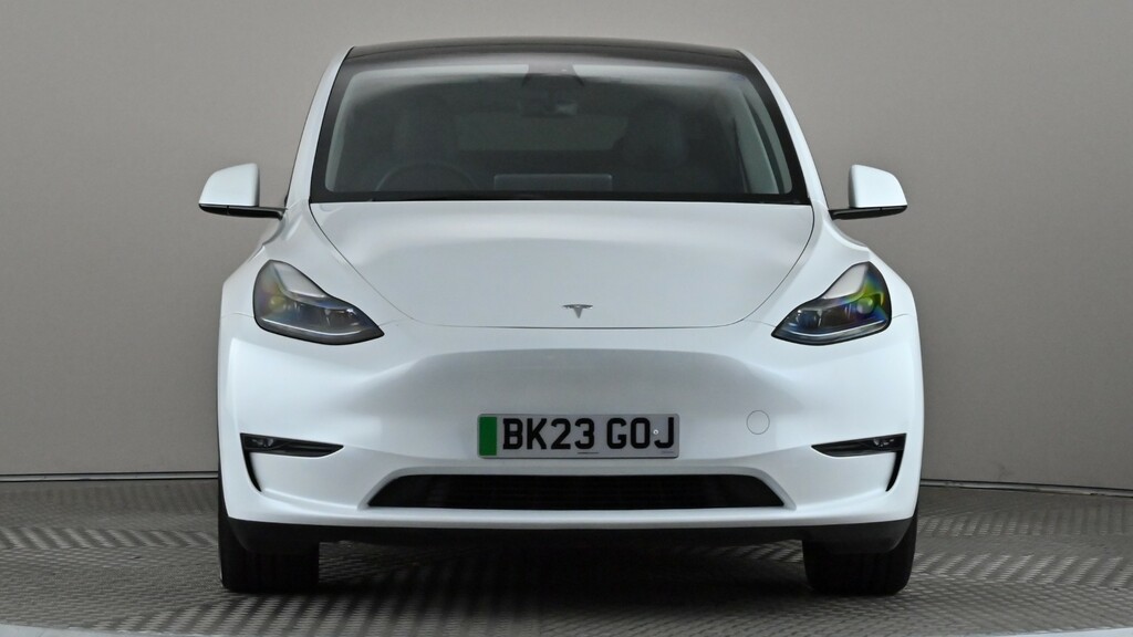 Tesla Model Y Long Range Awd White #2