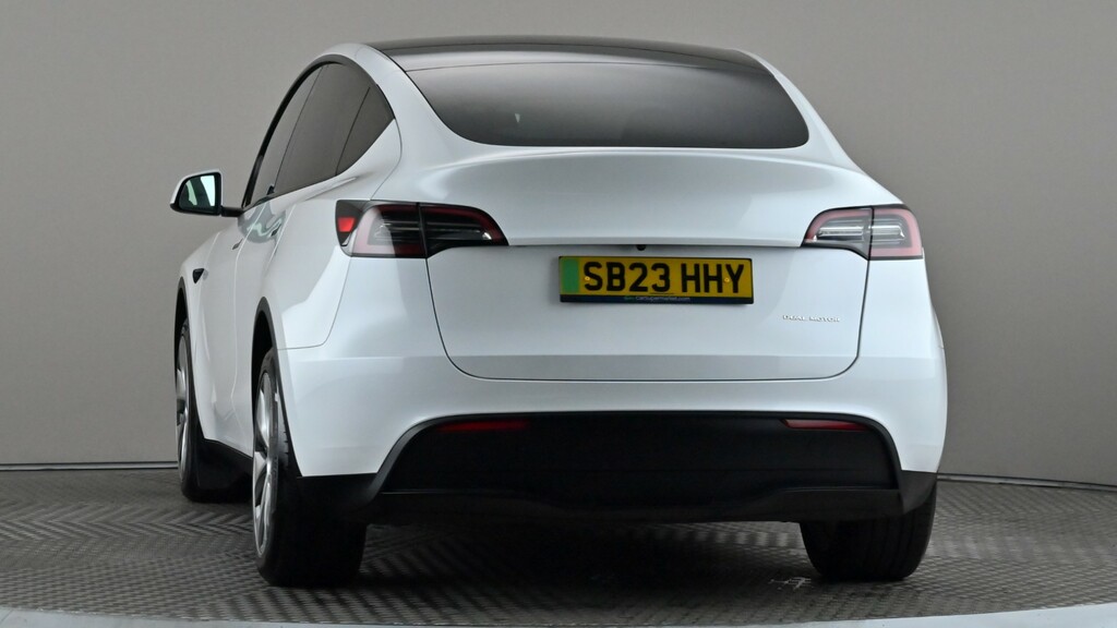 Tesla Model Y Long Range Awd SB23HHY White #5