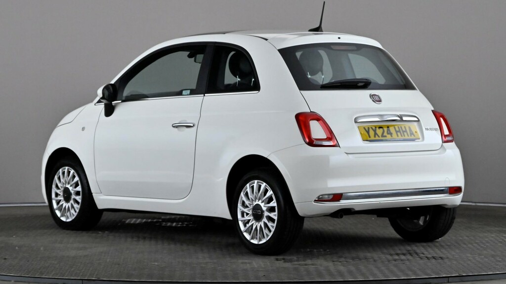 Fiat 500 1.0 Mild Hybrid White #4