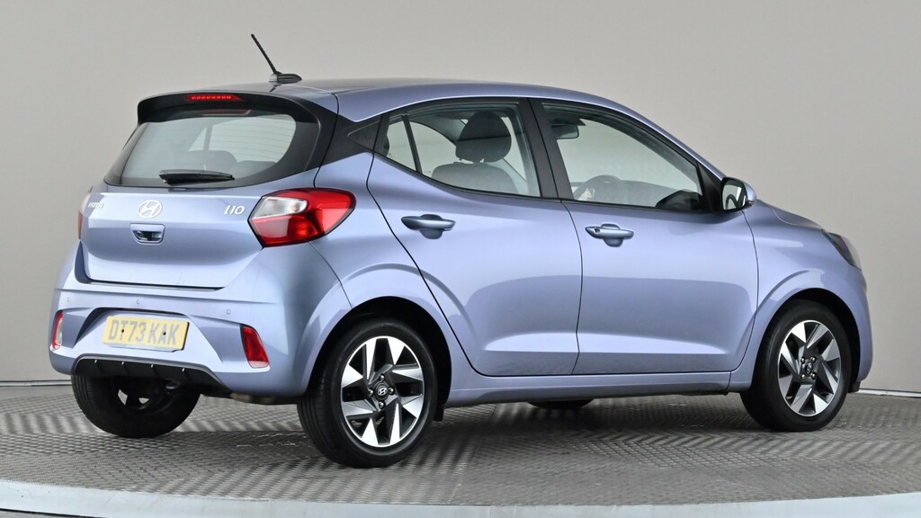Hyundai I10 1.0 Advance DT73KAK Blue #6