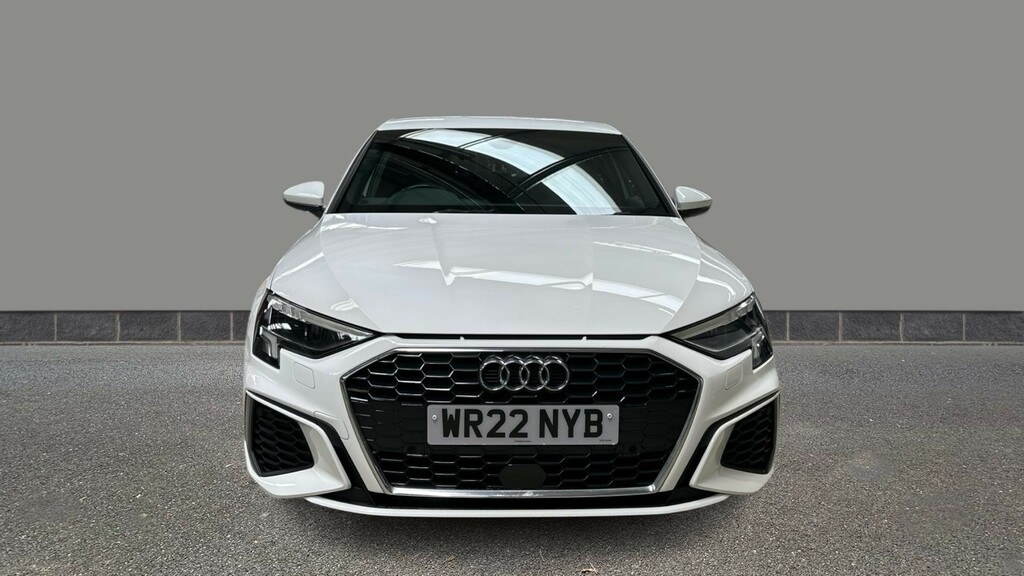 Audi A3 35 Tdi S Line S Tronic Comfortsound WR22NYB White #2