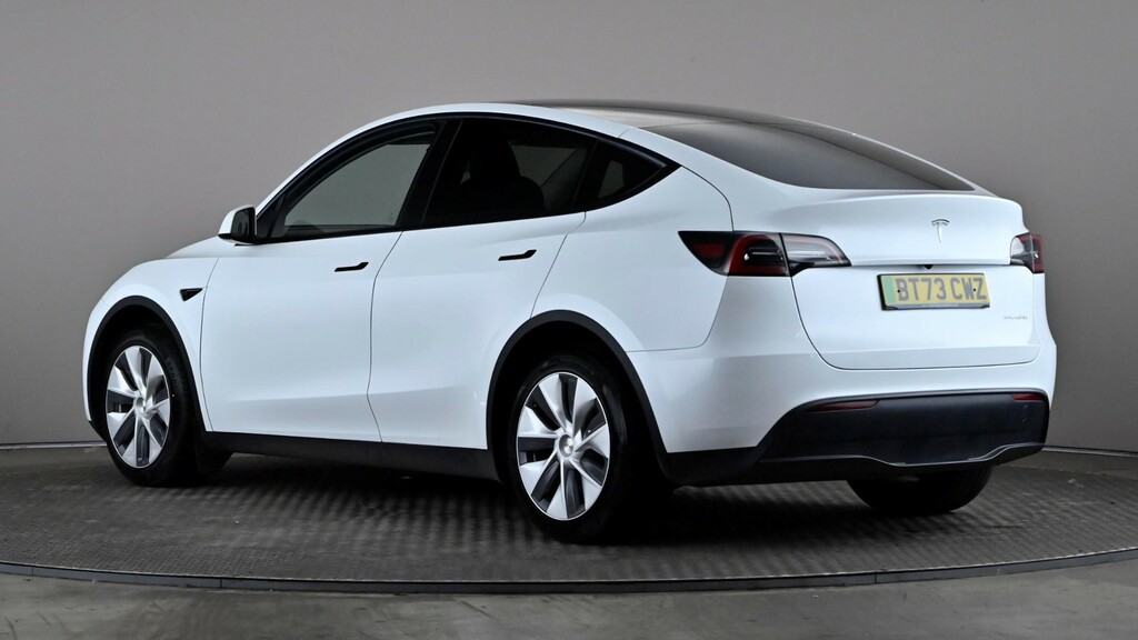 Tesla Model Y Long Range Awd White #4