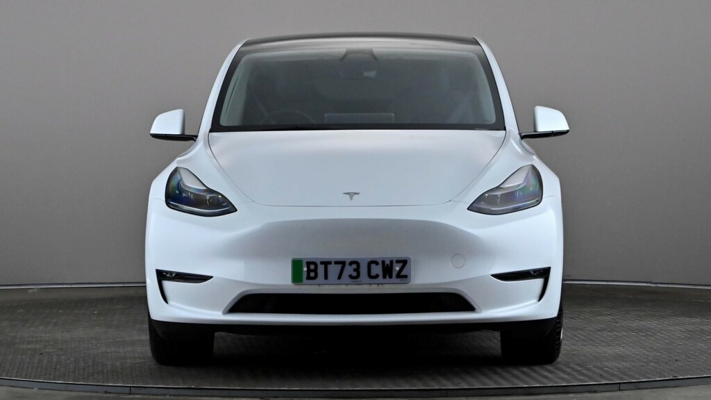 Tesla Model Y Long Range Awd White #2