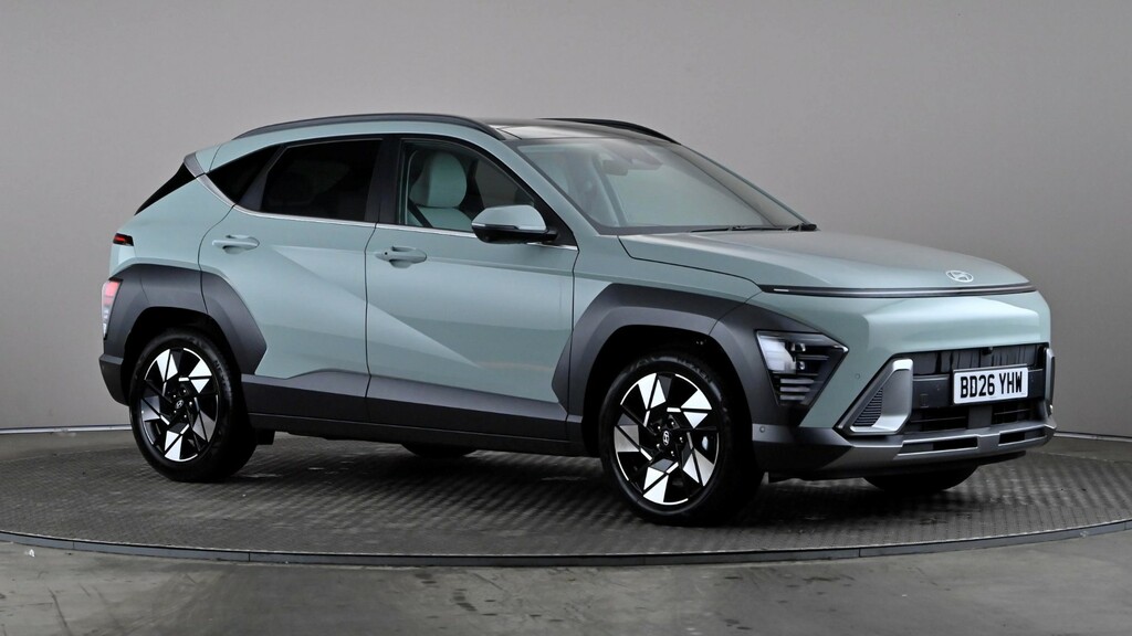 Hyundai Kona 1.6 Hybrid 138 Ultimate Dct Green