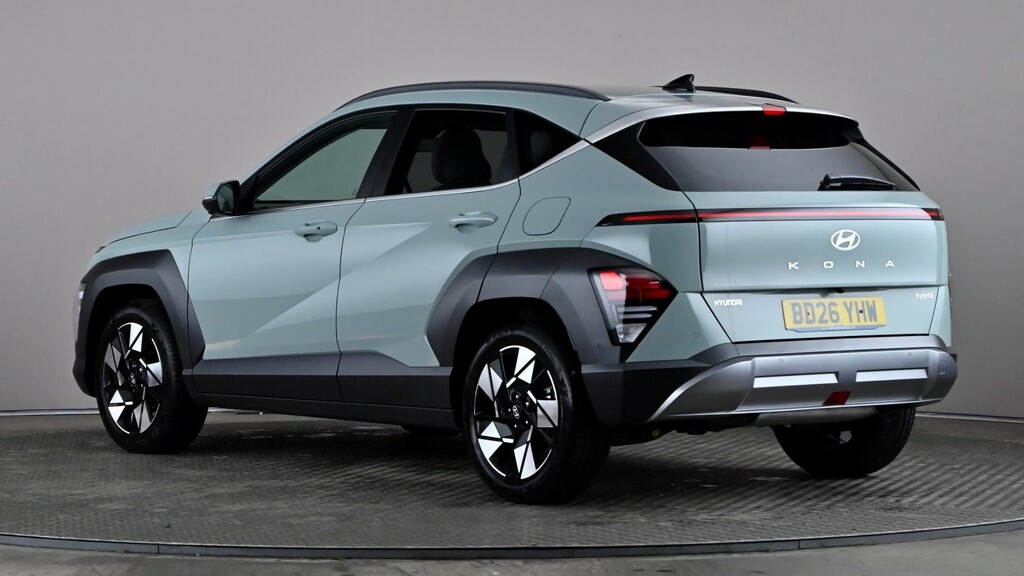 Hyundai Kona 1.6 Hybrid 138 Ultimate Dct Green #4