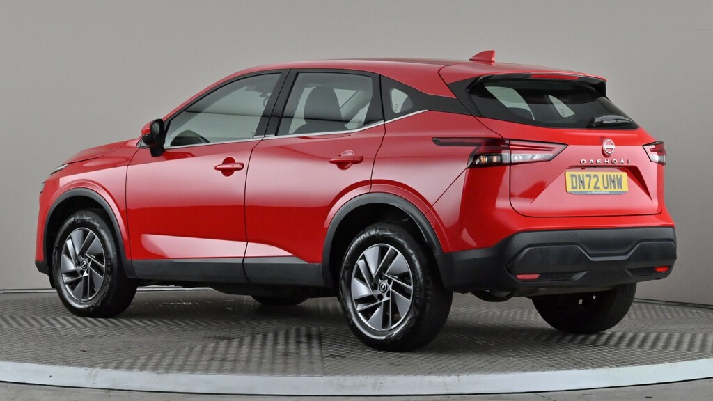 Nissan Qashqai 1.3 Dig-t Mh 158 Acenta Premium DN72UNW Red #4