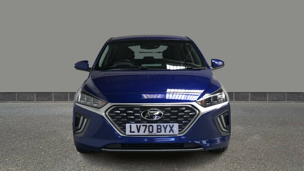 Hyundai Ioniq 1.6 Gdi Hybrid Premium Dct Blue #2