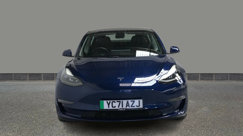 Tesla Model 3 Long Range Awd Blue #2