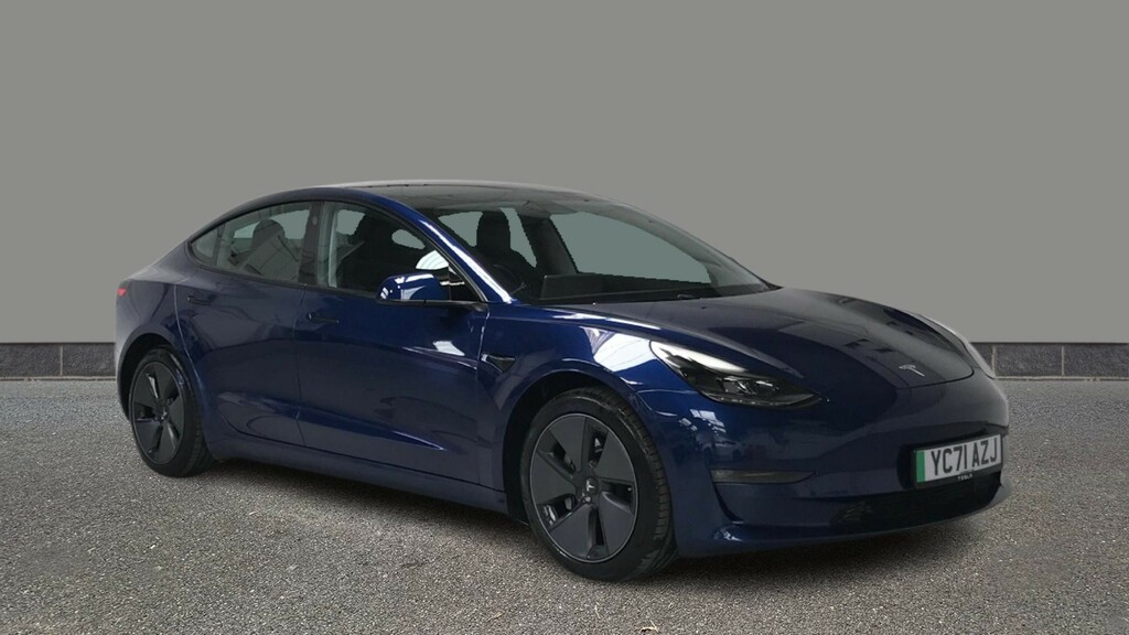 Tesla Model 3 Long Range Awd Blue