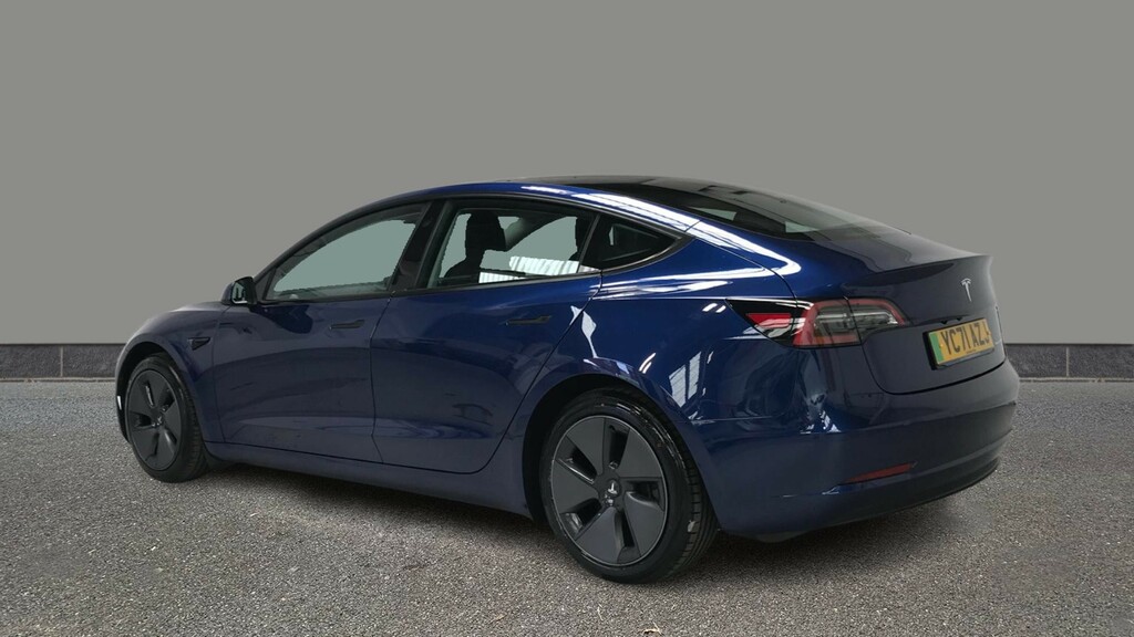 Tesla Model 3 Long Range Awd Blue #4