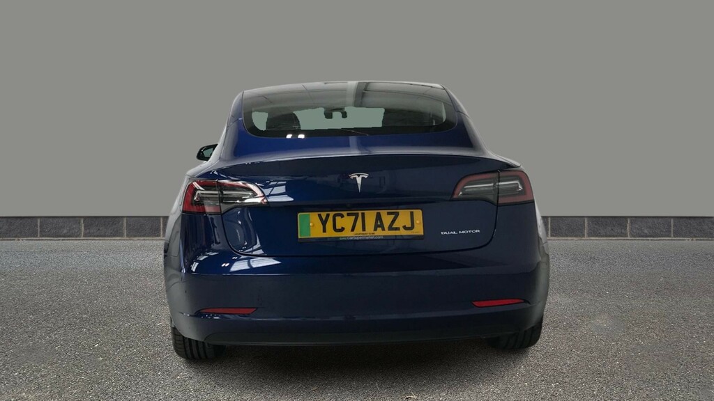 Tesla Model 3 Long Range Awd Blue #5
