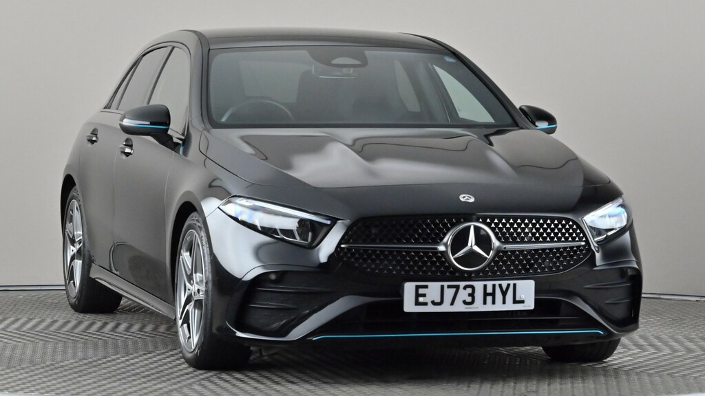Mercedes-Benz A Class A200 Amg Line Premium EJ73HYL Black #2