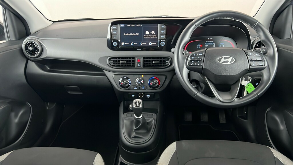 Hyundai I10 Advance White #13