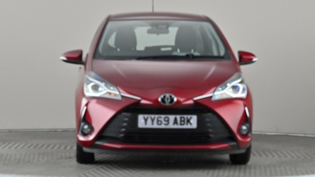 Toyota Yaris 1.5 Vvt-i Icon Tech Cvt YY69ABK Red #2