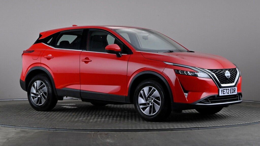 Nissan Qashqai 1.3 Dig-t Mh 158 Acenta Premium Xtronic Red