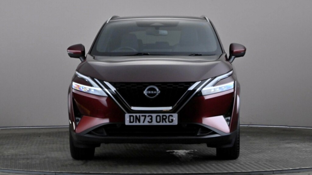 Nissan Qashqai 1.3 Dig-t Mh Tekna DN73ORG Red #2