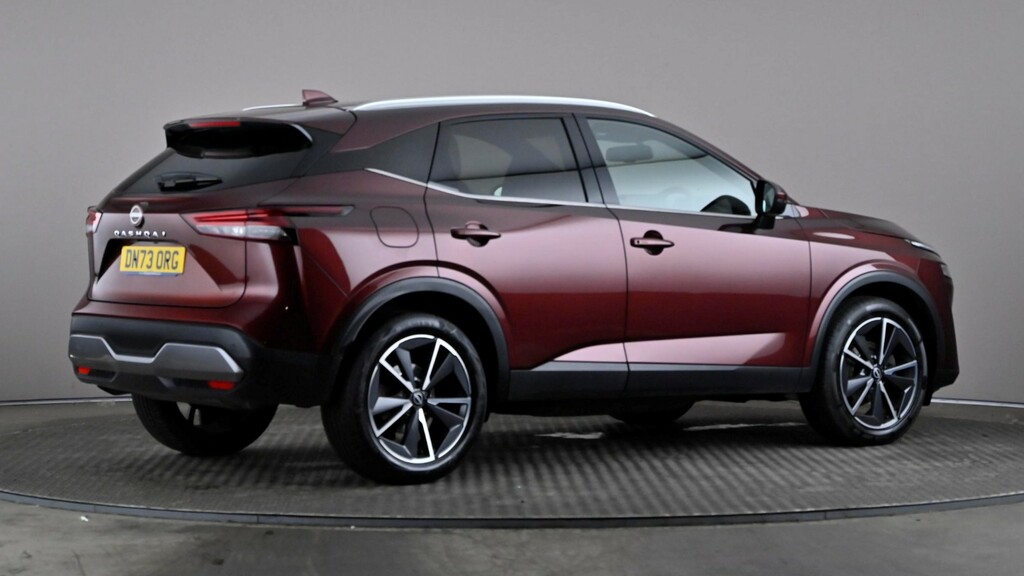 Nissan Qashqai 1.3 Dig-t Mh Tekna DN73ORG Red #6