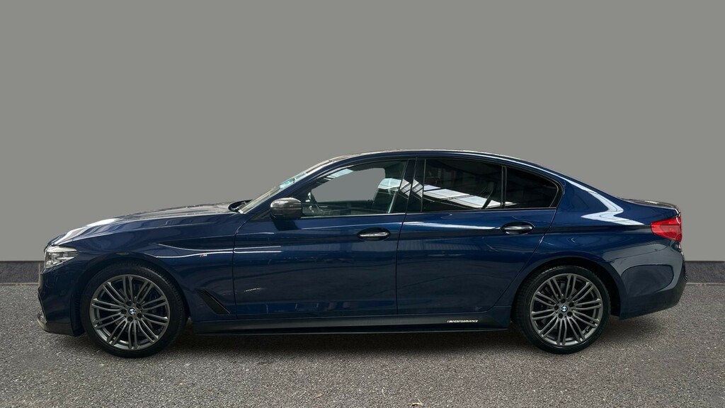 BMW 5 Series 525D M Sport WF18FXP Blue #3