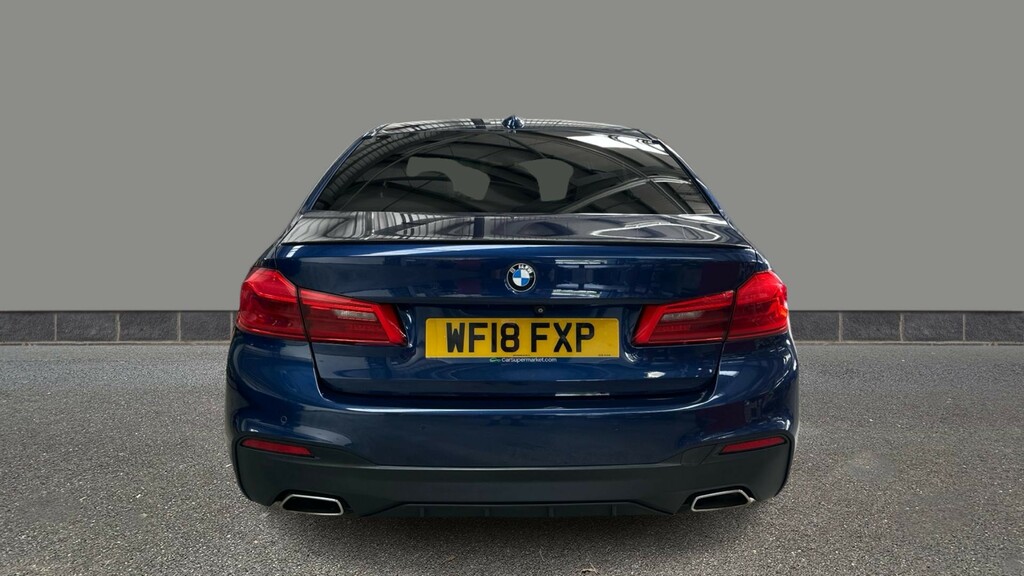 BMW 5 Series 525D M Sport WF18FXP Blue #5