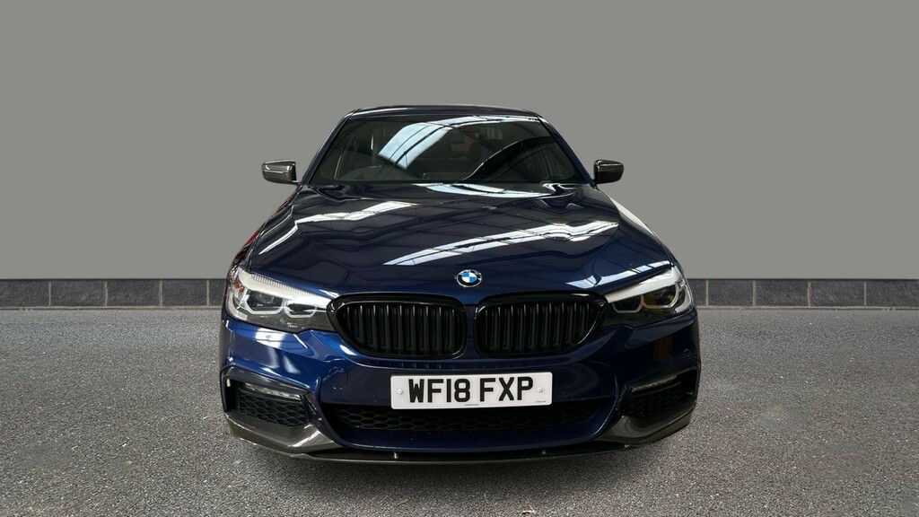 BMW 5 Series 525D M Sport WF18FXP Blue #2