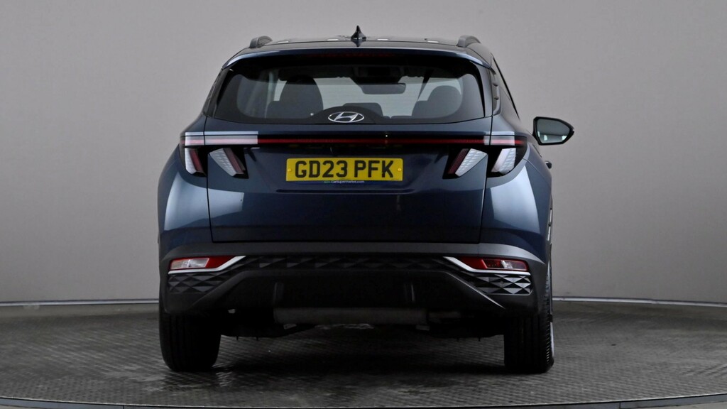 Hyundai Tucson 1.6 Tgdi 48V Mhd Se Connect 2Wd Dct Blue #5