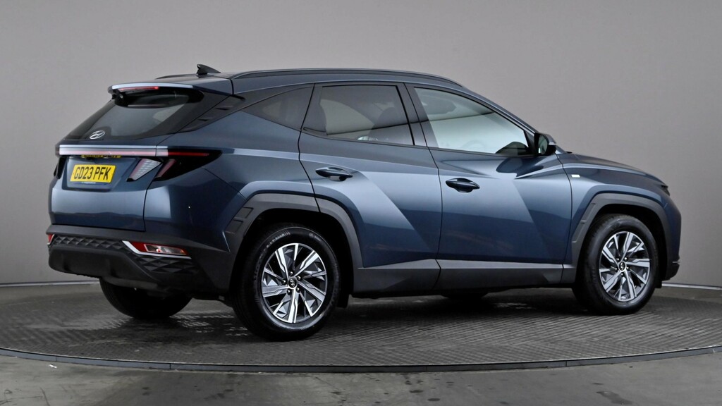 Hyundai Tucson 1.6 Tgdi 48V Mhd Se Connect 2Wd Dct Blue #6
