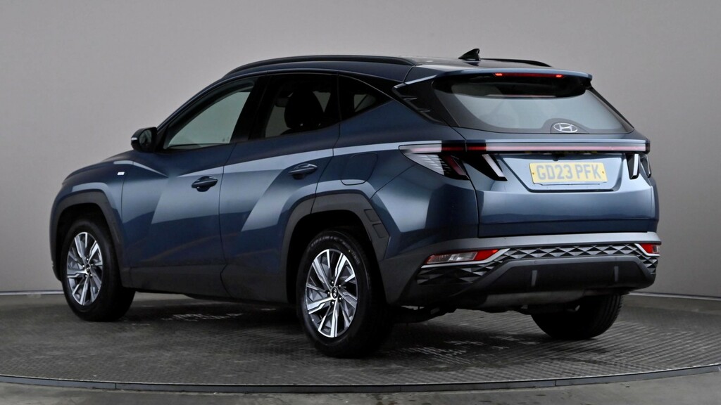 Hyundai Tucson 1.6 Tgdi 48V Mhd Se Connect 2Wd Dct Blue #4