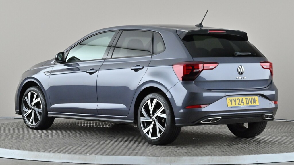 Volkswagen Polo 1.0 Tsi 110 R-line Dsg Grey #4