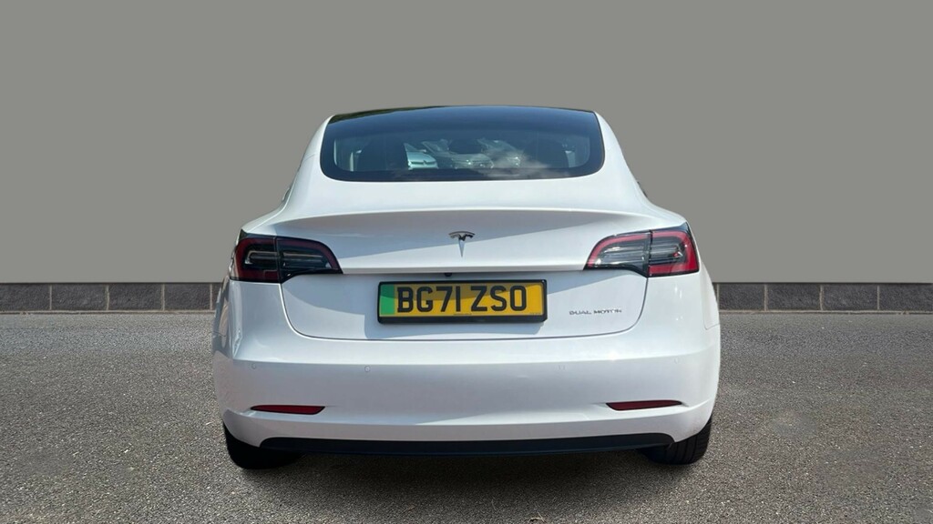 Tesla Model 3 Long Range Awd White #5