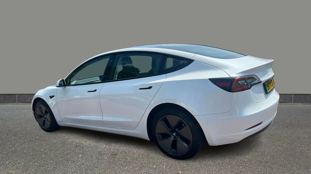 Tesla Model 3 Long Range Awd White #4