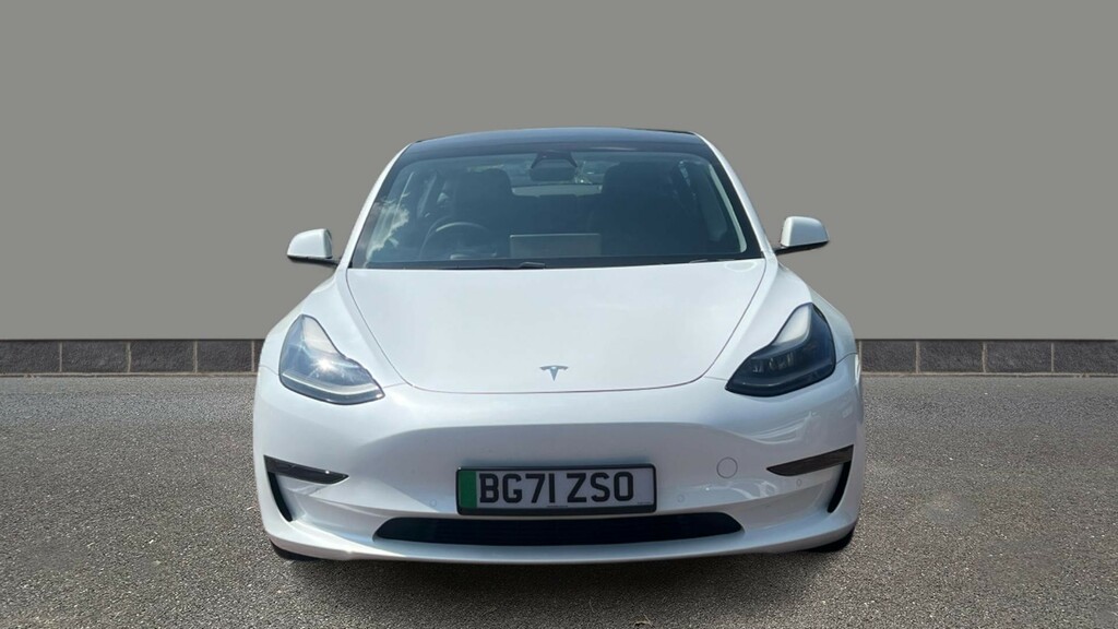 Tesla Model 3 Long Range Awd White #2