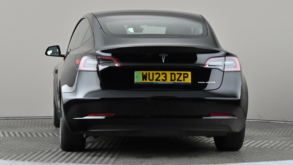 Tesla Model 3 Long Range Awd Black #5