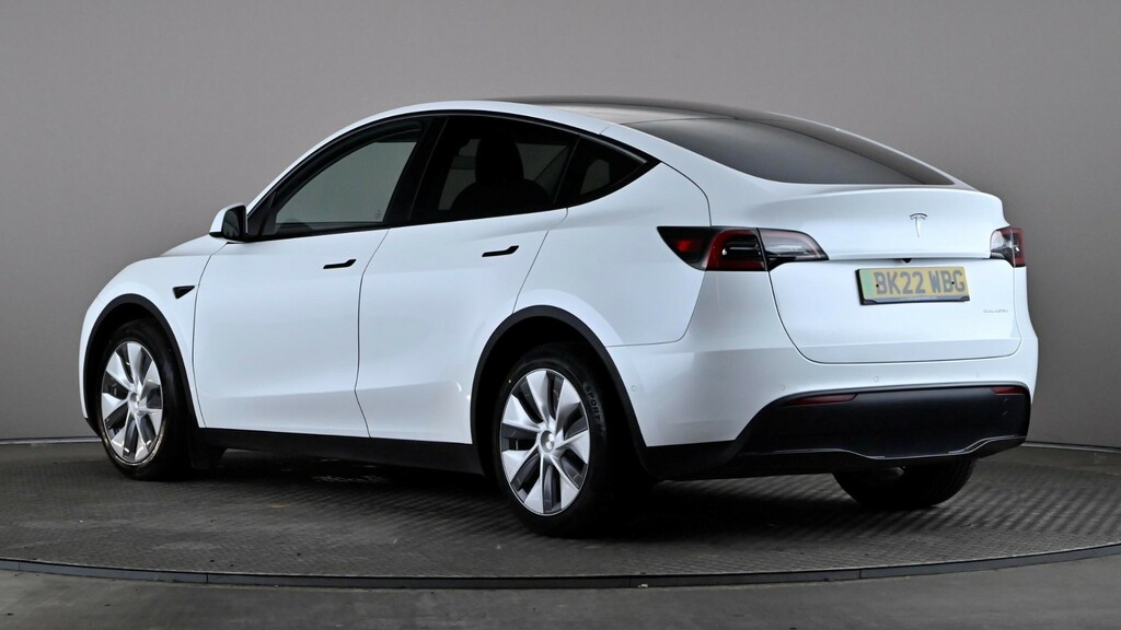 Tesla Model Y Long Range Awd White #4