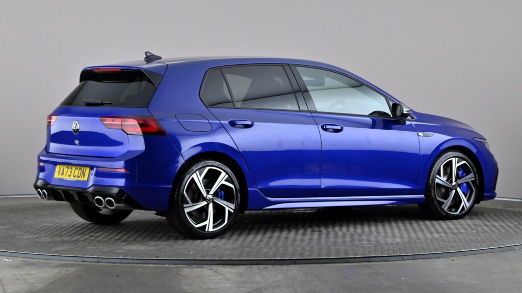 Volkswagen Golf 2.0 Tsi 320 R 4Motion Dsg VA73CDN Blue #6