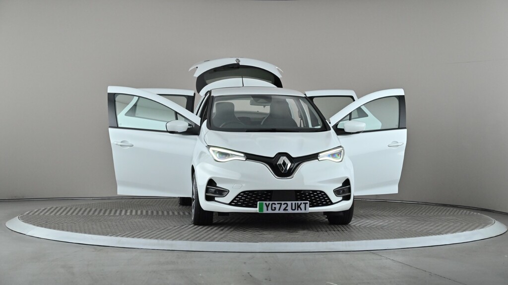 Renault Zoe Gt Line White #8