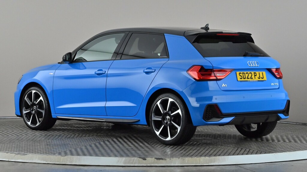 Audi A1 25 Tfsi Black Edition S Tronic Blue #5