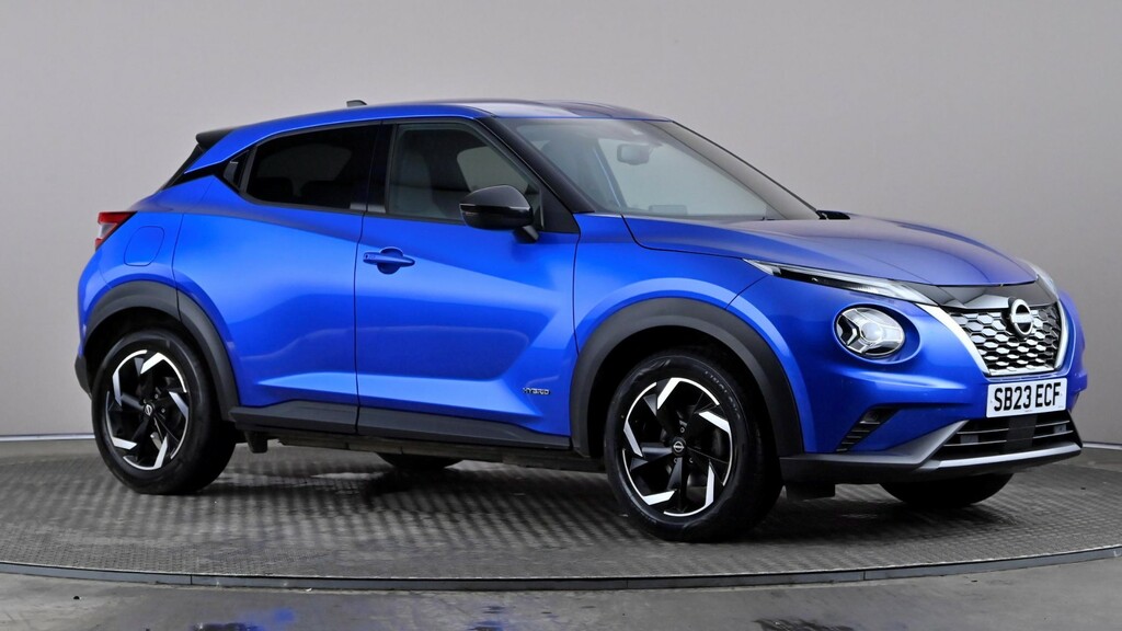 Nissan Juke 1.6 Hybrid N-connecta Blue