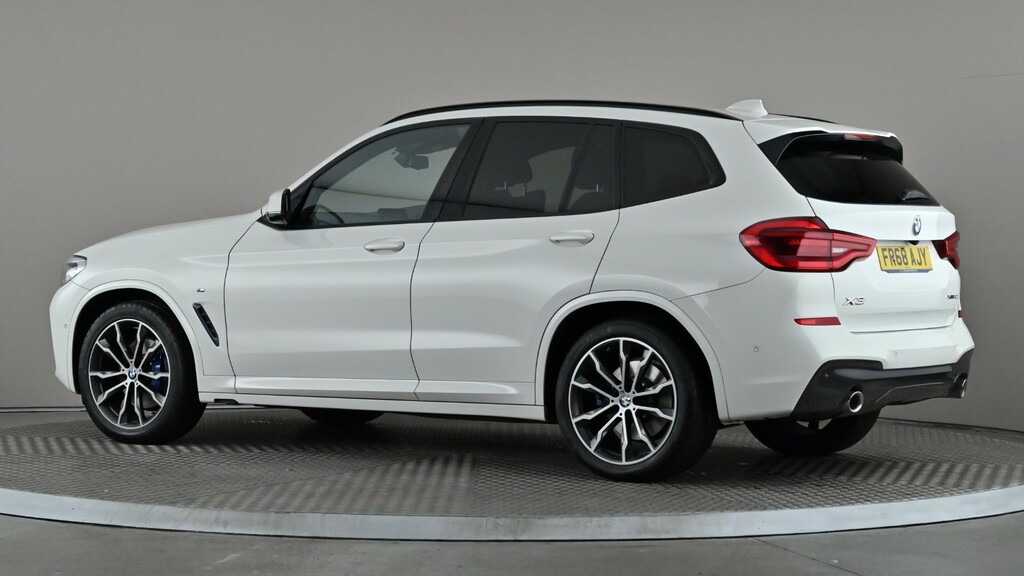 BMW X3 Xdrive20d M Sport Step White #4