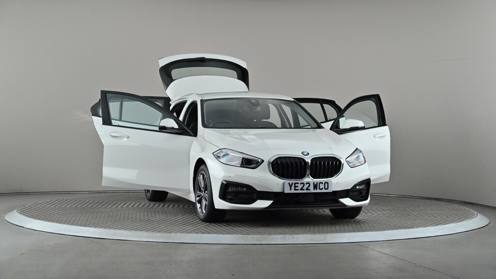 BMW 1 Series 128Ti Step Blue #8