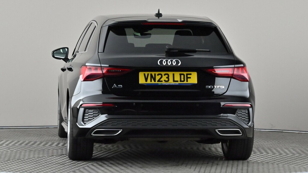 Audi A3 30 Tfsi S Line S Tronic VN23LDF Black #5