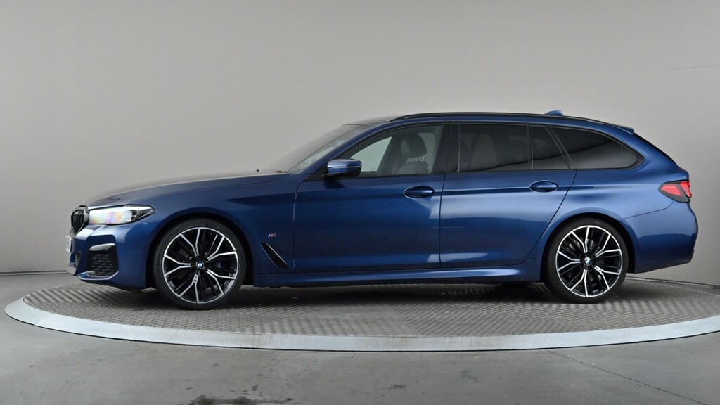 BMW 5 Series 520I Mht M Sport Step Pro Pack Blue #3