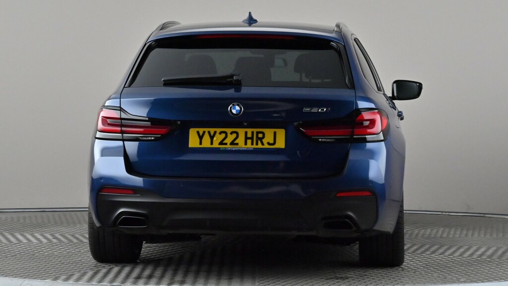 BMW 5 Series 520I Mht M Sport Step Pro Pack Blue #6