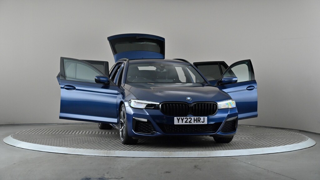 BMW 5 Series 520D Mht Se Step Blue #8