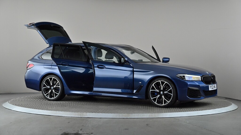BMW 5 Series 520D Mht Se Step Blue #7