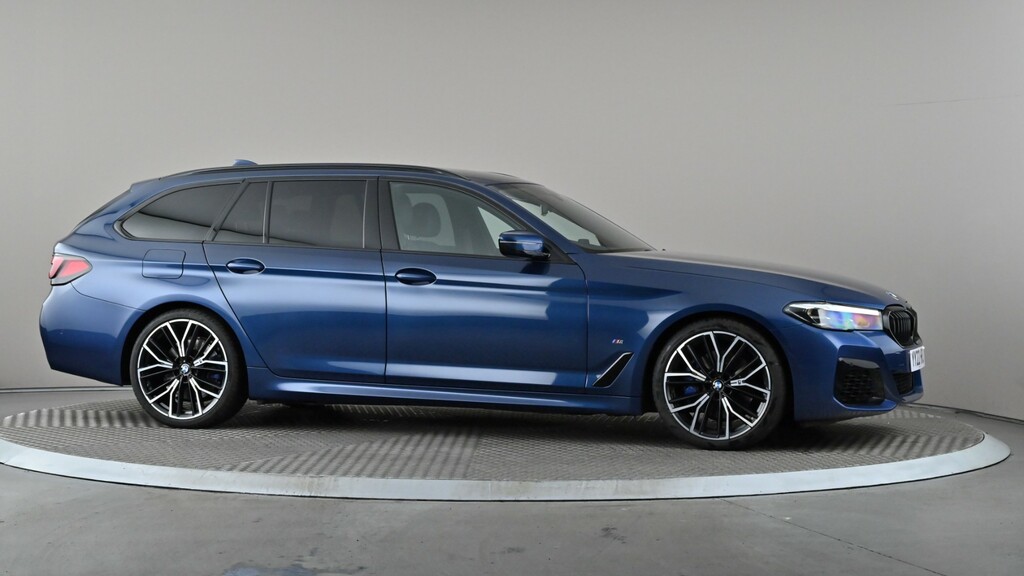 BMW 5 Series 520I Mht M Sport Step Pro Pack Blue #5