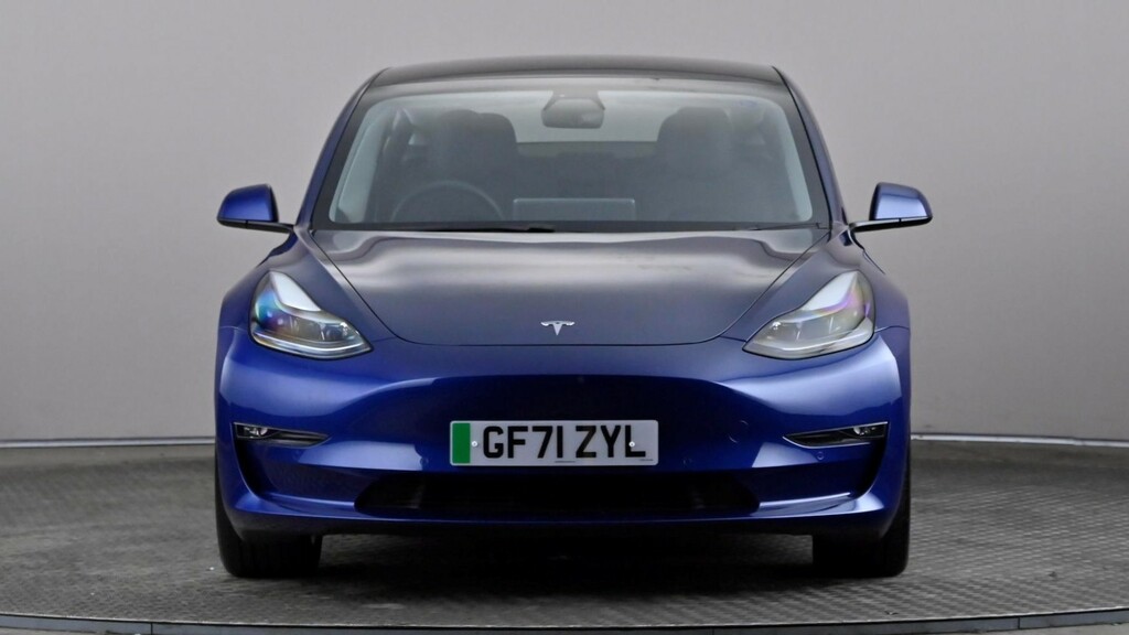 Tesla Model 3 Long Range Awd Blue #2