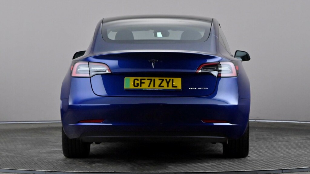 Tesla Model 3 Long Range Awd Blue #5