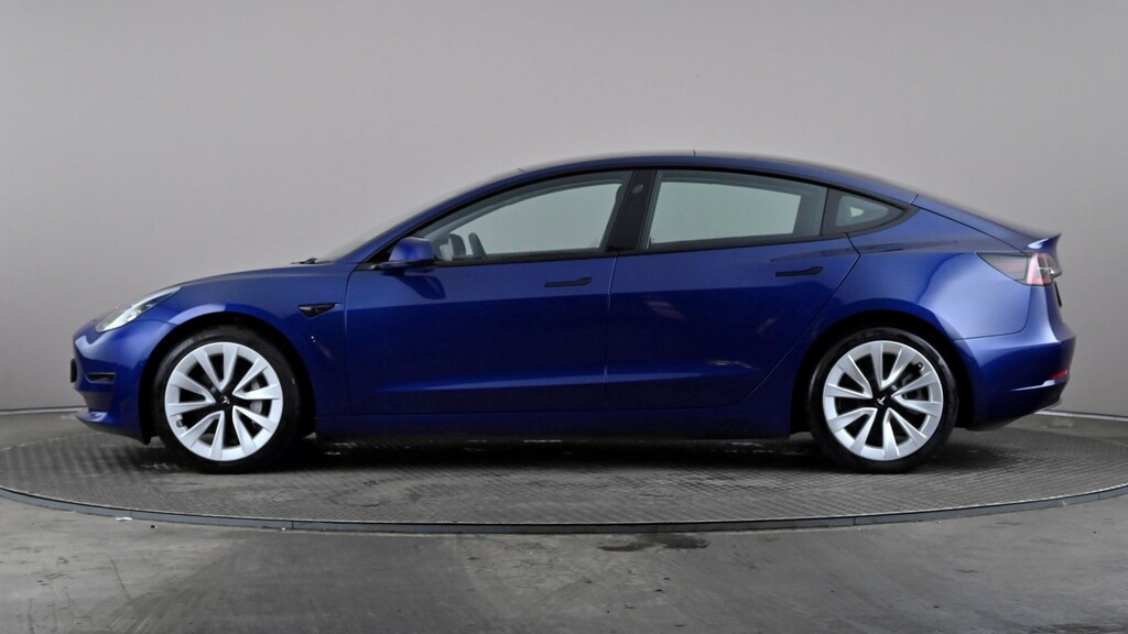 Tesla Model 3 Long Range Awd Blue #3