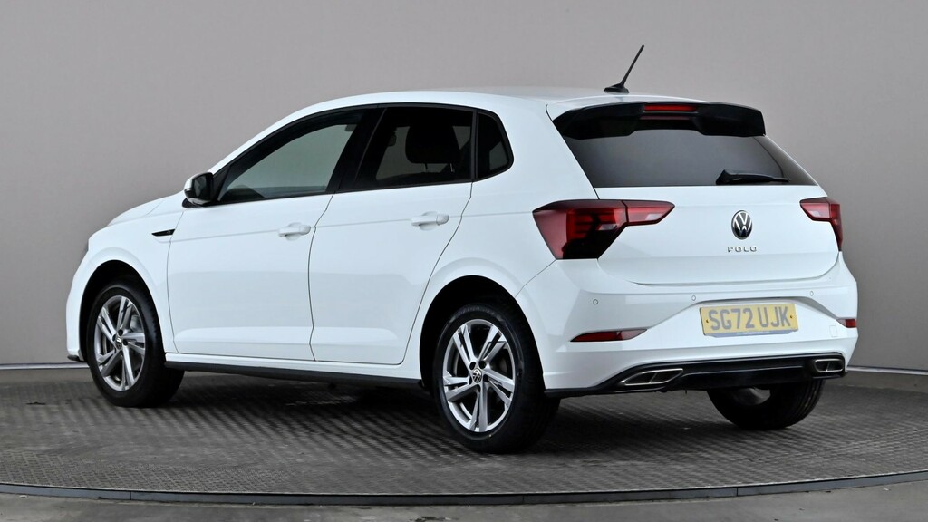 Volkswagen Polo 1.0 Tsi R-line White #4